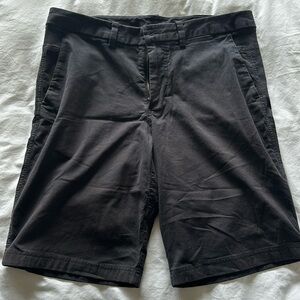 Black Lululemon dress shorts size 34